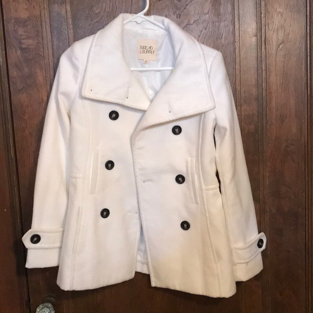 Women’s S white Thread & Supply jacket